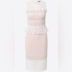 $158 French Connection Ramona White Lace Dress NWT